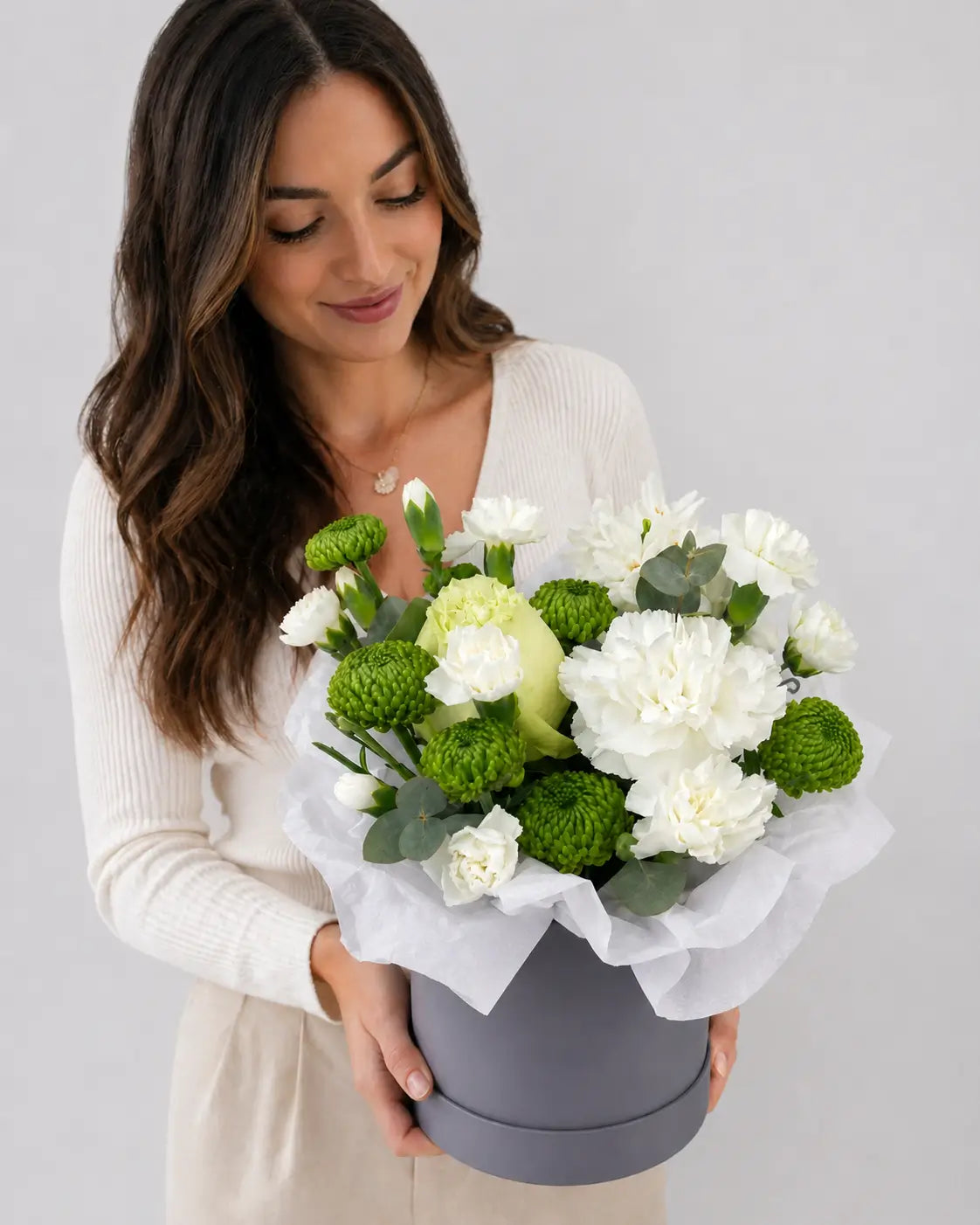 Ivory Whisper Bloom Box